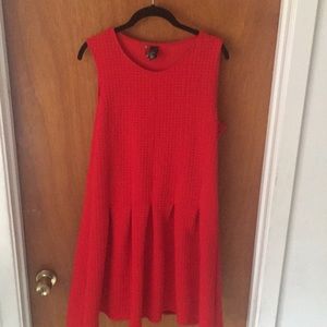 H&M Red Quilted Dress